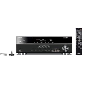 Yamaha RX-V371 Bl 5.1 AV-Receiver (HDMI, 1080p-kompatibel, 3D-Ready) schwarz