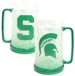 Michigan State Spartans Crystal Freezer Mug