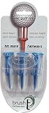 Brush-t #3 wood brush tees 3pk
