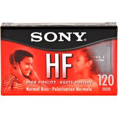 Sony C120HFR Cassette 120 Minute Normal Bias