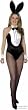 Sexy Tuxedo Playboy Costume (Sz:X-large 14-16)
