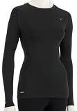 31xu4qH3 UL. SL160  Nike Womans Pro Vent Long Sleeve T Shirt   Black