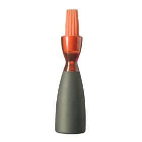 Click here to buy Tovolo Standz Round Basting Brush, Orange by Tovolo.