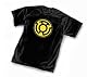 Online Officially Licensed DC Comics Black SINESTRO CORPS Symbol T-Shirt Order Now