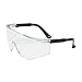 OTG Rimless Safety Glasses with Black Temple and Clear Lens 250-03-0080, (144)