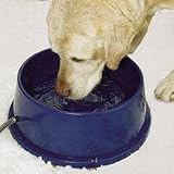 K&H Thermal Heated Pet Bowl 96-oz capacity blue-color- 11.5 diameter x 4 depth 25-watts model