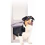 PetSafe Deluxe Pet Panel Panels for Sliding Glass Doors 76-3/4 to 81" Tall, Medium, White