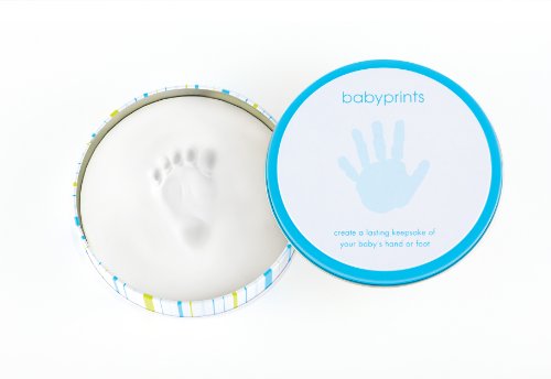 Pearhead 82011 - Babyprints Hand- oder Fu&szlig;abdruck Dose blau