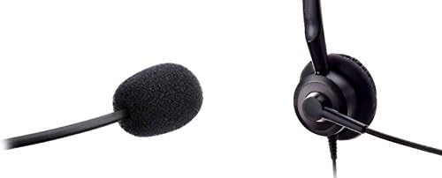 Comdio Corded Headset Headphones Ear Phone + Volume Mute Control for Nortel Networks Nt Nothern Telecom Meridian PBX Norstar M7208 M7310 M7324 Elite DTU Series Avaya Lucent Voip Ip Telephone (Monaural CH101VA5)