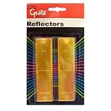 Grote 401335 Rectg Stk-On Reflc-Yel-Pr