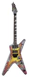 Dean Guitars DB SLEDGE Electric Guitar - Concete Sledge Graphic front and back