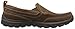 Skechers Men's Superior Gains Loafer, Dark Brown, 7.5 M US