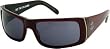 Tres Noir Red and Grey THE CRUSHER Sunglasses w/ Smoke Lens