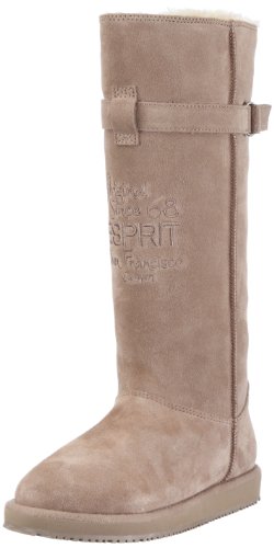 ESPRIT Nina Boot Y13032, Damen Stiefel, Beige (fossil beige 263), EU 37