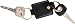 Millennium Leather Valet Double Key Fob Keychains