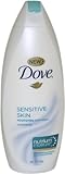 Dove Sensitive Skin Nourishing Body Wash, 24 Ounce (Pack of 3)