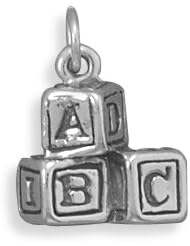 ABC Blocks Charm