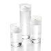 Set of 36 Cylinder Vases and 36 Floating Candles 3", White