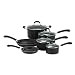 T-Fal Professional Cookware 10-pc. Set- Black