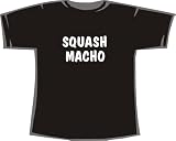 SQUASH MACHO; T-Shirt schwarz