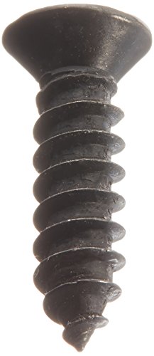 Small Parts 0806ABPUB Steel Sheet Metal Screw, Black Oxide Finish