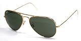 AUTH RAY-BAN RB3025 W3234 Arista Aviator Sunglasses