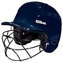 (Price/EA)Wilson Youth- Sleek Bat Helmet w/Mask