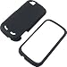 Black Rubberized Protector Case for Motorola CLIQ 2