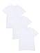 DAVID ARCHY Men's 3 Pack Cotton Slim Fit V-Neck Undershirts T-Shirts
