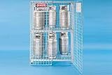 Vertical 24 Cylinder Storage Cabinet