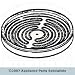 Stove/Oven/Range Element Medallion - Y04000053