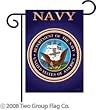 Navy Indoor/ Outdoor Sublimation Garden Flag 13" X 18.5" 58058