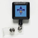 New Orleans Hornets Official Retractable Badge Holder Keychain