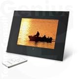 Braun DigiFrame 8000 with 6x8 Screen, Remote Control, built-in Card Reader USB, and Stereo Speakers, 21102