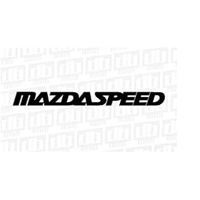 "Mazdaspeed" Racing Decal Sticker (New) Black X2