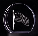 3D Laser Etching of US Flag