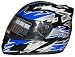Suchen : Kindermotorradintegralhelm SA-13 blau