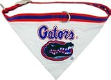 University of Florida Gators Pet Collar Bandana Medium Small Officially Licensed