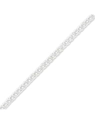 Sterling Silver Square Spiga - 20 Inch