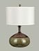 Tools & Hardware : Liora Manne designed Table lamp with fabric shade