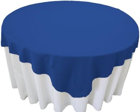 72 inch x 72 inch Square Royal Blue Overlay (Polyester) 10 pack