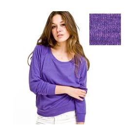 Buy American Apparel Ladies Tri-Blend Raglan Pullover Womans T-shirt Tee Shirt by A&E Designs