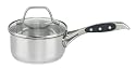 Sabatier Signature Stainless Steel 1.5-Quart Saucepan with Lid