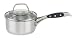 Sabatier Signature Stainless Steel 1.5-Quart Saucepan with Lid