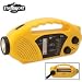 Stansport Compact Crank, Solar And Battery Powered Am/Fm Radio/Flashlight