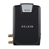 Belkin AS10301X 1080 Joules 125V 3-outlet Coaxial Surge Protector Wall-Mount Pivot-Plug