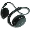 7dayshop Bluetooth Wireless Stereo Headphones / Headset With Microphone - Sports Neckband Mini - Black/Grey Colour - Ideal for use with Apple iTouch, iPad, iPhone, HTC, Samsung Galaxy etc.