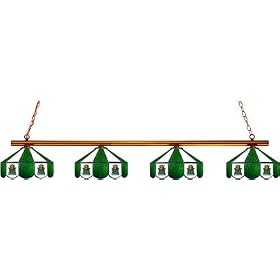 NCAA Marshall Thundering Herd 4-Light Game Table Lamp