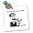 Grocho Marx with Zeppo Zippo - 10x10 Quilt Square