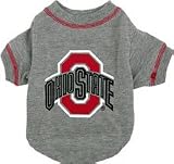Officially Licensed Ohio State University Buckeyes Pet Dog T-Shirt Size Small